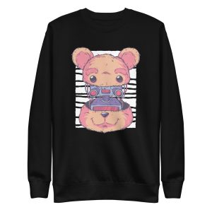 Robot Teddy Bear Sweatshirt