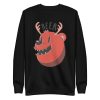 unisex-premium-sweatshirt-black-front-6a1bc722247b1.jpg Bear Deer Sweatshirt
