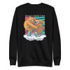 unisex-premium-sweatshirt-black-front-6a1bc80a29f48.jpg Bear Fighting Bull Sweatshirt