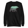 unisex-premium-sweatshirt-black-front-6a1bdf438e173.jpg Bear Forest Sweatshirt