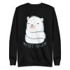 unisex-premium-sweatshirt-black-front-6a1be03b8afcc.jpg Bear Hug Sweatshirt