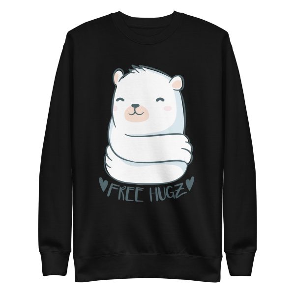 unisex-premium-sweatshirt-black-front-6a1be03b8afcc.jpg Bear Hug Sweatshirt