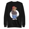 unisex-premium-sweatshirt-black-front-6a1be0d650c90.jpg Bear Cool Sweatshirt