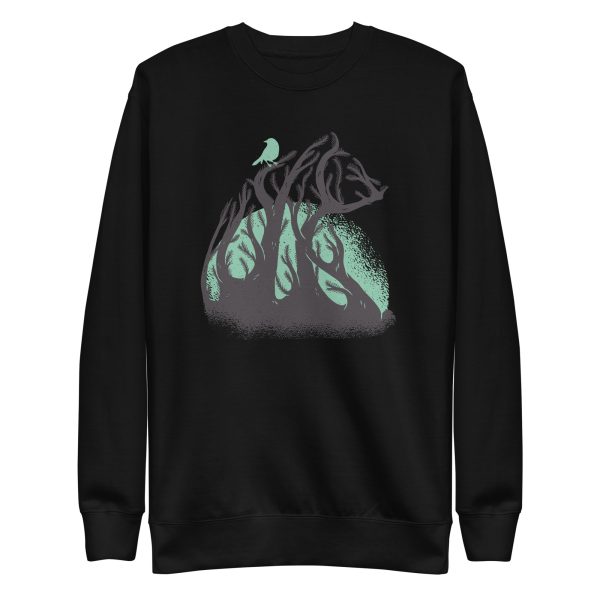 unisex-premium-sweatshirt-black-front-6a1be11e42919.jpg Forest Bear Sweatshirt
