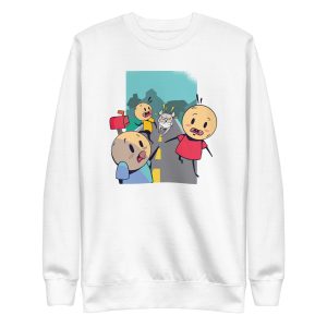 Running From Dog Sweatshirt