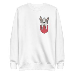 French Bulldog Pocket Sweatshirt