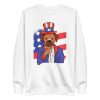 Boxer Dog Uncle Sam Sweatshirt