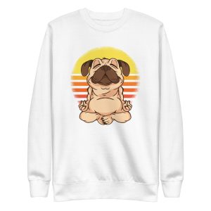 Pug Yoga Sweatshirt