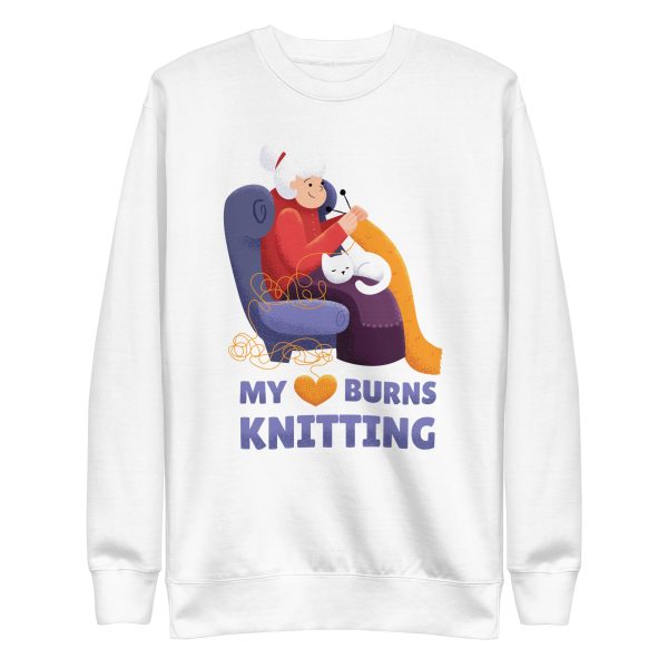 Knitting Granny Sweatshirt