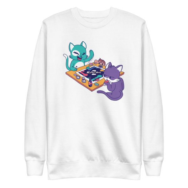 Cats Board Game Sweatshirt