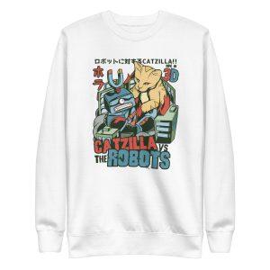 Catzilla vs Robots Sweatshirt