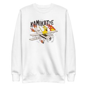 unisex-premium-sweatshirt-white-front-6a16e4cf8d098.jpg Kamikatze Sweatshirt
