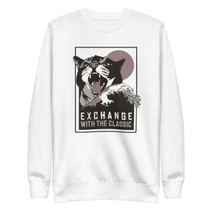 unisex-premium-sweatshirt-white-front-6a16ef08c7db2.jpg Exchange Classic Sweatshirt
