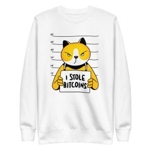 Cat Bitcoin Thief Sweatshirt
