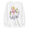 unisex-premium-sweatshirt-white-front-6a17b3918cfe8.jpg Gay AF Sweatshirt