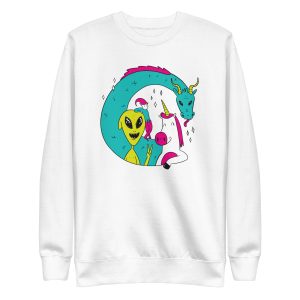 unisex-premium-sweatshirt-white-front-6a17b3e64cc70.jpg Imaginary Friends Sweatshirt
