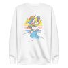 unisex-premium-sweatshirt-white-front-6a17da5b8aeb3.jpg Happy Unicorn Sweatshirt