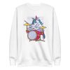 Birthday Unicorn Drummer Sweatshirt
