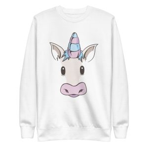 Unicorn Face Sweatshirt