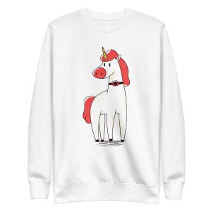 Unicorn Trach Tube Sweatshirt