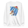 unisex-premium-sweatshirt-white-front-6a17f61715751.jpg Unicorn Flying Kite Sweatshirt