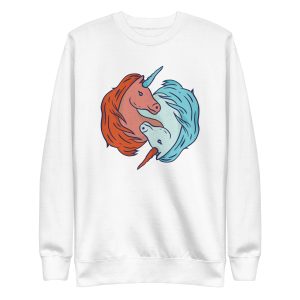 Yin Yang Unicorns Sweatshirt