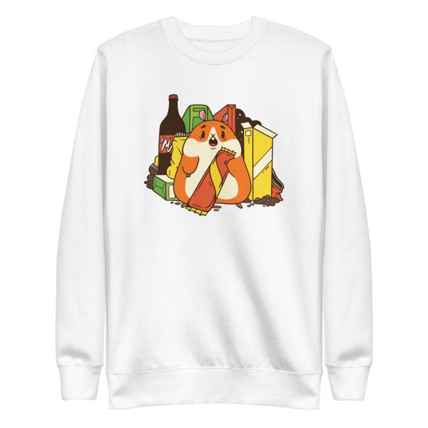 Hamster Junk Food Sweatshirt