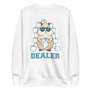 Hamster Toilet Paper Dealer Sweatshirt