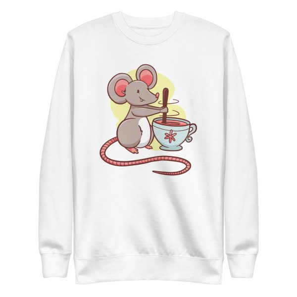 Mouse Stirring Tea Sweatshirt