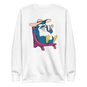 Cool Penguin Cartoon Sweatshirt