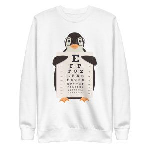 Penguin Eye Chart Sweatshirt