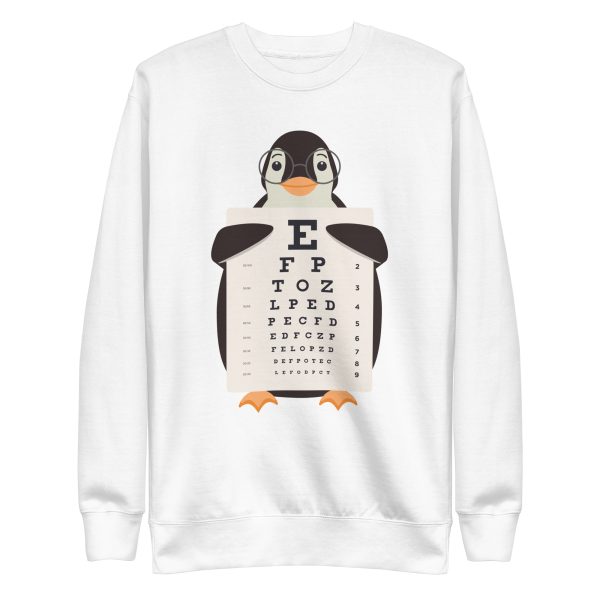 Penguin Eye Chart Sweatshirt