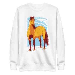 Horse Illustration Sweatshirt