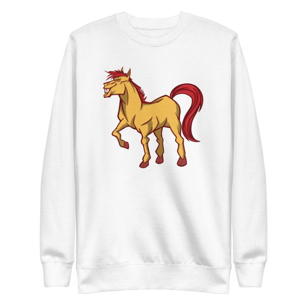 Smiling Horse Sweatshirt
