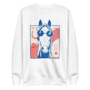Abstract Horse Sweatshirt