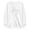 unisex-premium-sweatshirt-white-front-6a18341c9f723.jpg Moon Rabbit Sweatshirt