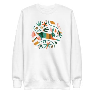 Floral Rabbit Sweatshirt