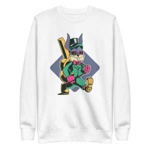 Rabbit Carrying Guitar Sweatshirt