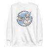 unisex-premium-sweatshirt-white-front-6a1835980d690.jpg Rabbit Snowman Sweatshirt