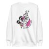 unisex-premium-sweatshirt-white-front-6a183629c4397.jpg No Pain Just Gain Sweatshirt