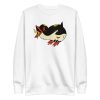 unisex-premium-sweatshirt-white-front-6a1841fd6cd3b.jpg Zombie Penguin Sweatshirt