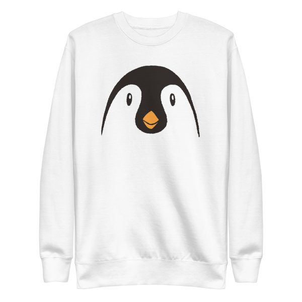 Penguin Face Animal Sweatshirt