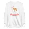 unisex-premium-sweatshirt-white-front-6a18ed6cb0751.jpg Hoppy Easter Sweatshirt