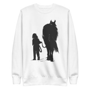 Girl With Horse Sweatshirt
