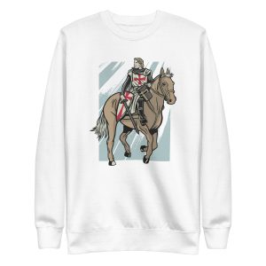 Horseriding Knight Templar Sweatshirt
