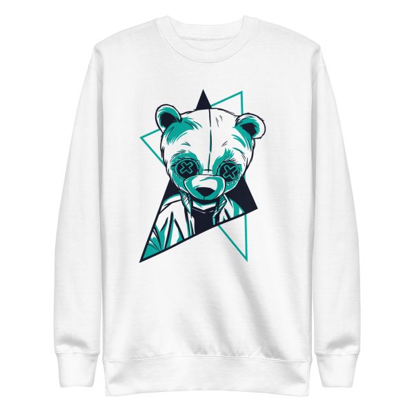 unisex-premium-sweatshirt-white-front-6a191eaa3053f.jpg Neon Panda Sweatshirt