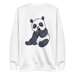 Cute Panda Bamboo Sweatshirt