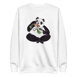 Panda Eating Sweatshirt