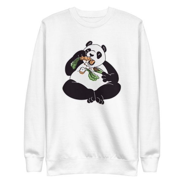 Panda Eating Sweatshirt