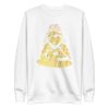 unisex-premium-sweatshirt-white-front-6a1959a22ceb2.jpg Poker Bear Sweatshirt